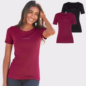 Women's 2 Pack  Logo Tops - LASCANA - 1 of 4