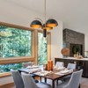 LLHZSY 24" Pendant Chandelier 3-Light Fixture for Dining Room Kitchen Living Room - 3 of 4