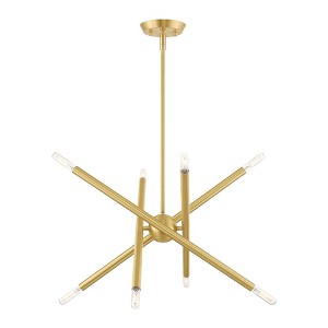 Livex Lighting Soho 8 - Light Chandelier in  Satin Brass - 1 of 1