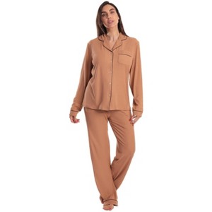 Just Love Women's Ultra-Soft Pajama Set – Cozy & Luxurious Loungewear - 1 of 3