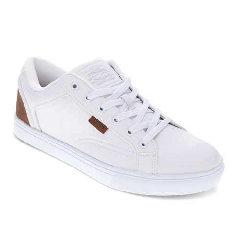 Levi's Mens Jeffrey 501 Tumbled Ul Casual Sneaker Shoe, White/tan, Size 10  : Target