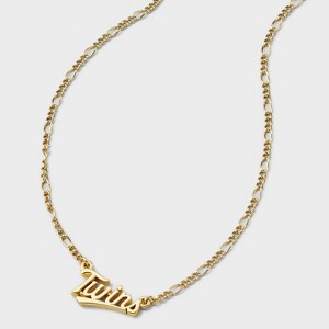 Bijoux Sport by Luv Aj MLB Gold Nameplate Pendant Necklace - 1 of 4