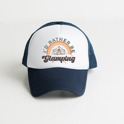 Simply Sage Market I'd Rather Be Glamping Adult Foam Trucker Hat