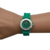 Olivia Pratt Every Day Thin Band Silicone and Rhinestones Colorful Women Watch - 4 of 4