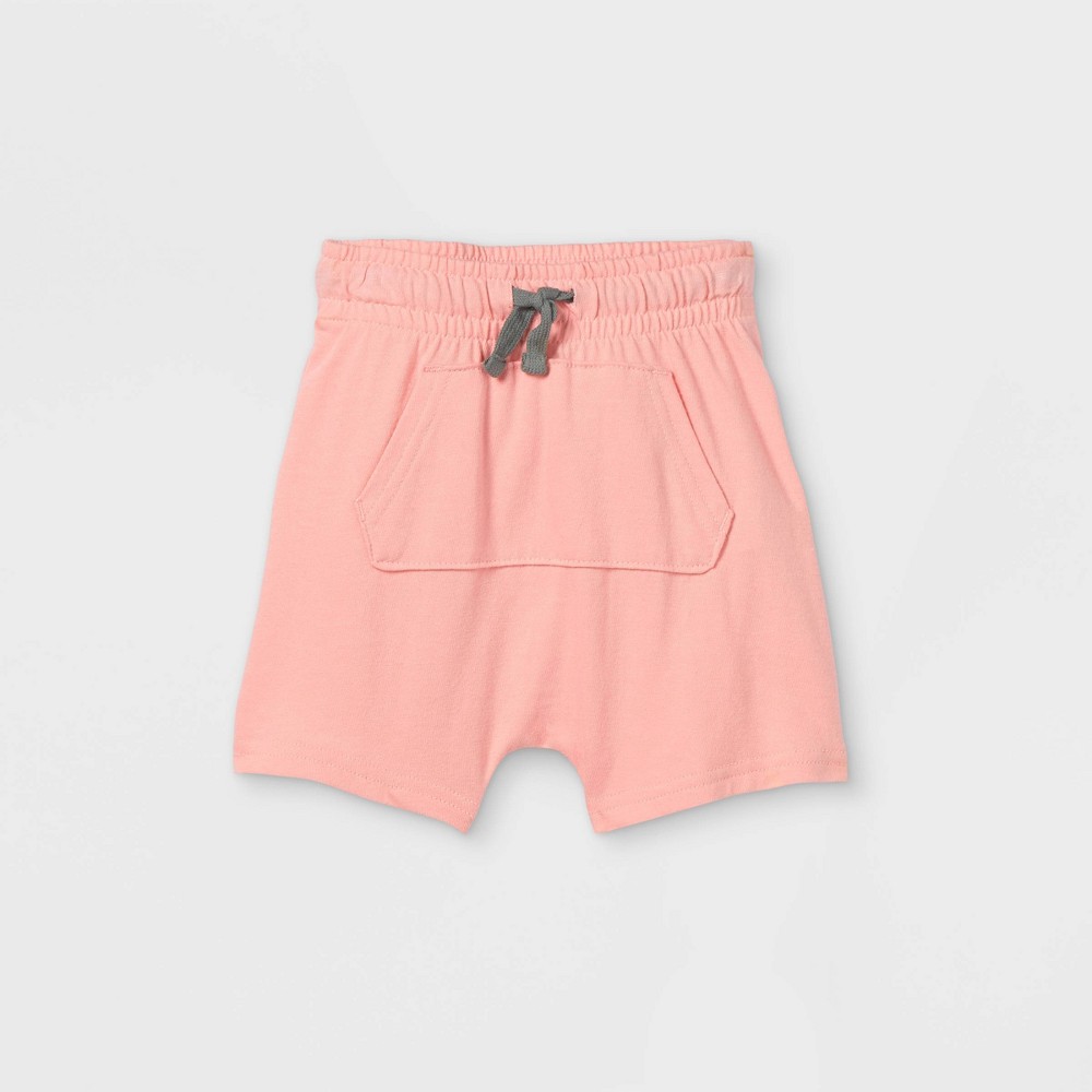 Toddler Boys' Jersey Knit Pull-On Shorts - Cat & Jack Pink 4T