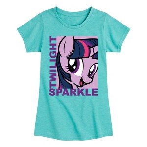 Girls' - My Little Pony - Twilight Sparkle Fitted Short Sleeve Graphic T-Shirt - 1 of 3