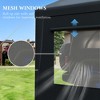 YARDSIGHT Heavy Duty Portable Carport Garage with Removable Sidewalls, Roll-up Doors & Windows for Car, SUV, Truck, Boat - Durable & Versatile - 4 of 4