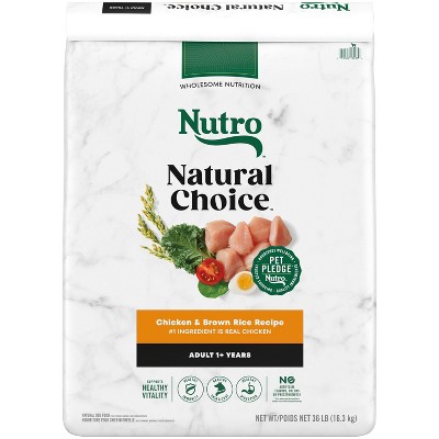 Nutro Natural Choice Rice, Chicken and Vegetable Flavor Dry Dog Food