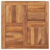 vidaXL Table Top Solid Teak Wood 27.6"x27.6"x1" - 2 of 4