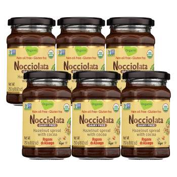 Rigoni di Asiago Nocciolata Organic Hazelnut With Cocoa Spread Dairy Free - Case of 6/8.82 oz