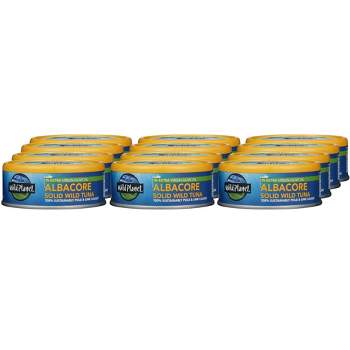 Wild Planet Wild Solid Albacore Tuna in Extra Virgin Olive Oil - Case of 12/5 oz