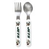 BabyFanatic Team Logo Fork And Spoon Pack - NFL New York Jets - 2 of 3