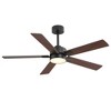 Airsurfer 52 Inch Ceiling Fan with Light and Remote Control - 3 of 4