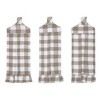 Annie Buffalo Check Portabella Button Loop Tea Towel Set of 3 - 2 of 4