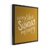 Rachel Szo Easy Like Sunday Morning Framed Art Canvas - Society6 - 2 of 4