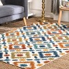 Nuloom Indoor/Outdoor Transitional Labyrinth Area Rug - 2 of 4