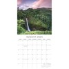 The Gifted Stationery 2025 Square Wall Calendar, Waterfalls, 16-Month Natural World Theme with 180 Reminder Stickers (12x12 In) - 3 of 4