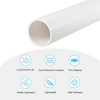 Unique Bargains Water Plumb Crafts Cable Sleeve Rigid Round Pipe 14" - 3 of 4