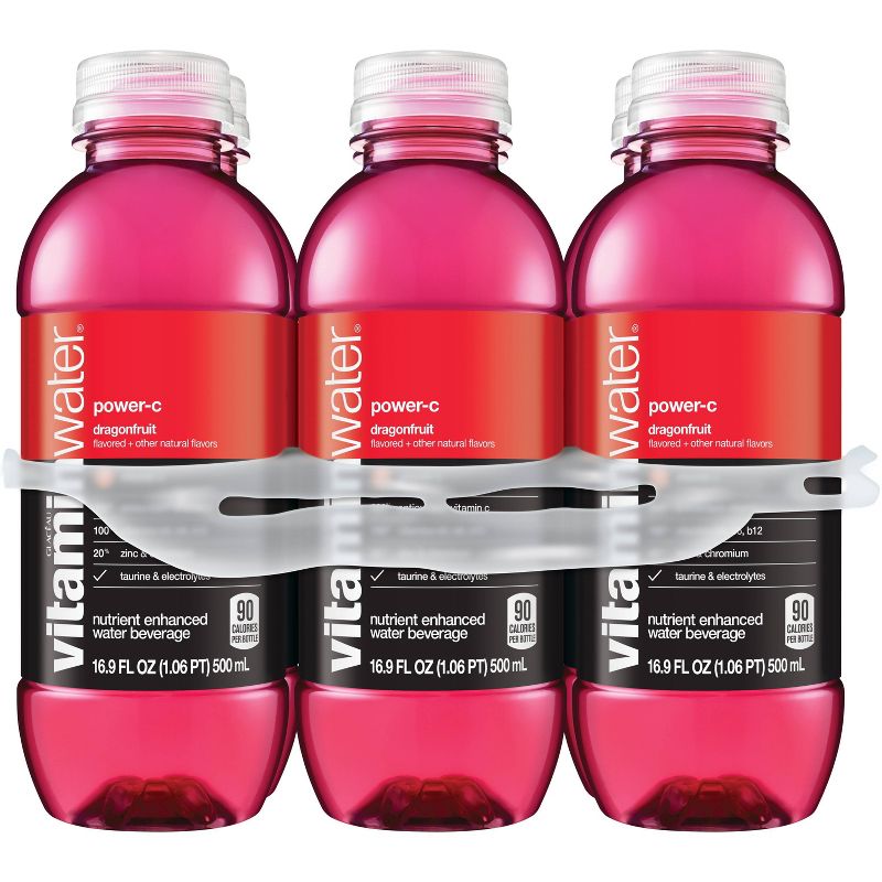 vitaminwater power-c dragonfruit - 6pk/16.9 fl oz Bottles, 3 of 11