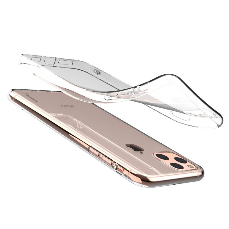 INSTEN Clear Ultra Slim Thin TPU Protective Case compatible with Apple iPhone, 4 of 9