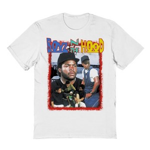 Boyz N The Hood Men's Red Flame Short Sleeve Graphic Cotton T-Shirt - 1 of 1