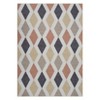 Checkered Area Rugs for Living Room, Washable Rug Modern Diamond Geometric Pattern Indoor Floor Carpet for Office Nursery - 3 of 4