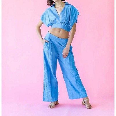 Molly Bracken Printed Wide Leg Pant