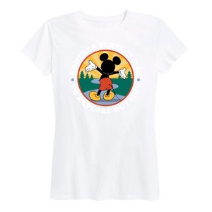Women's - Disney - Perfect Day Explore Outside Short Sleeve Graphic T-Shirt - 1 of 4