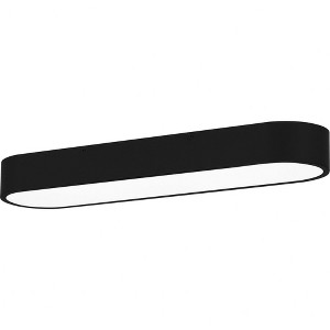 Quoizel Lighting 1 - Light Flush Mount in  Matte Black - 1 of 4