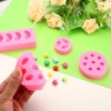 Unique Bargains Sunflower Silicone Polymer Clay Fondant Template for Air Dry DIY Candy - 3 of 4