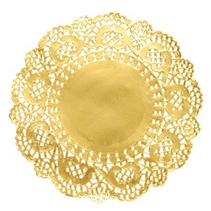 Unique Bargains Paper Disposable Tear-resistant Decorative Doilies - 1 of 4