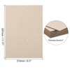 Unique Bargains Thick Sturdy Book Binding Cover Chipboard Sheets 10 Pcs - 2 of 4