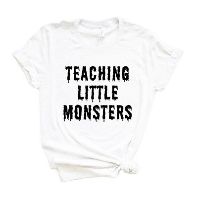 Simply Sage Market Women's Teaching Little Monsters Short Sleeve Graphic Tee