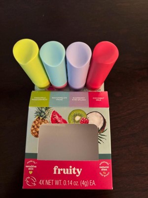 eos Limited Edition Lip Balm Variety Pack - Gelato Shop - 0.56oz/4pk:  Moisturizing, Stick Form : Target