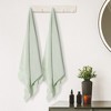 Unique Bargains Luxury 100% Cotton Quick Dry Highly Absorbent Bath Towel 2 Packs - 4 of 4