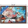 Trends International One Piece: Fishman Island - Underwater Group Framed Wall Poster Prints - 3 of 4
