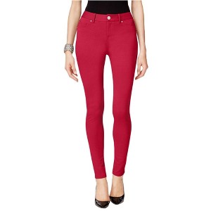 I.N.C International Concepts Womens Curvy Ponte Casual Trouser Pants, Red, 6 - 1 of 1