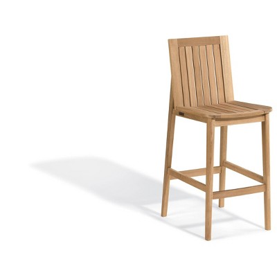 Islay Patio Teak Bar Chair - Oxford Garden