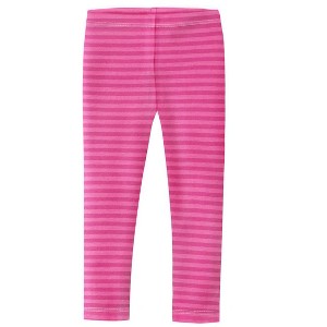 City Threads USA-Made Girls Soft Stripe Leggings - 1 of 3