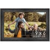 PosterPalooza | 9x6 Wide Barnwood Picture Frame, UV Acrylic, 6 Finishes - Grey, Brown, White, and Black - 2 of 4