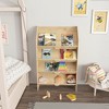 Decorotika,Aros Bookcase Sapphire Oak - 3 of 4