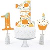 Big Dot of Happiness 1st Birthday Little Pumpkin - Fall First Birthday Party Centerpiece Sticks - Table Toppers - Set of 15 - 3 of 4