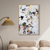 Art Remedy Off the Record Minimalist collage style wall art Framed - 2 of 4
