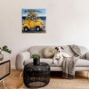 Stupell Industries Groovy Pet Beach Buggy, 30" x 30" - 2 of 4