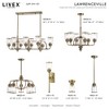 Livex Lighting Lawrenceville 1 - Light Sconce in  Antique Brass - 3 of 3