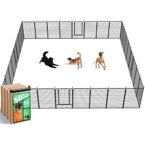 FXW Rollick Dog Playpen for Indoor, Yard, RV Camping, Panels for Puppy and Small Dogs│Patented - 1 of 4
