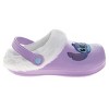 Disney Lilo & Stitch Fuzzy Fleece Lined Clogs for Girls and Womens Winter Warm Plush Garden Shoes - 2 of 4