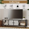 65 Inch TV Stand Up to 75 Inches TVs, Modern Entertainment Center with Storage Cabinet, Wide TV Console with Adjustable Feet - 4 of 4