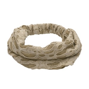 Unique Bargains Women's Wide Ripped Headband 1 Pc - 1 of 4