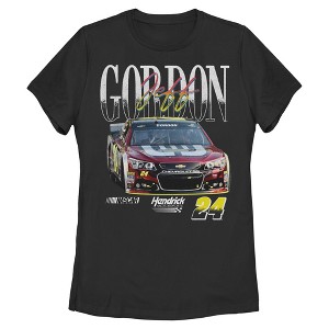 Womens Hendrick Motorsports Jeff Gordon Racing Car Number 24 T Shirt - 1 of 4